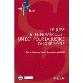 Le Juge et le Numérique : Un défi pour la justice du XXIe siècle