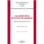 Les obiter dicta de la Cour de cassation - Étude de la jurisprudence civile - Volume 186