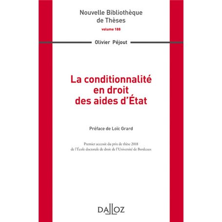 La conditionnalité en droit des aides d'État - Volume 188