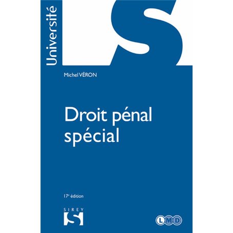 Droit pénal spécial. 17e éd.