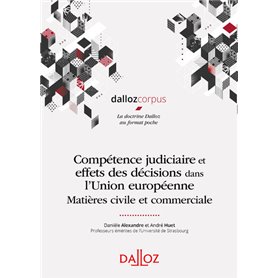 Compétence judiciaire et effets des décisions dans l'UE - Matière civile et commerciale