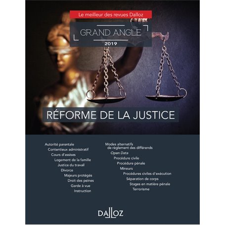 Réforme de la justice