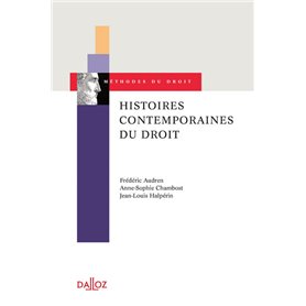 Histoires contemporaines du droit