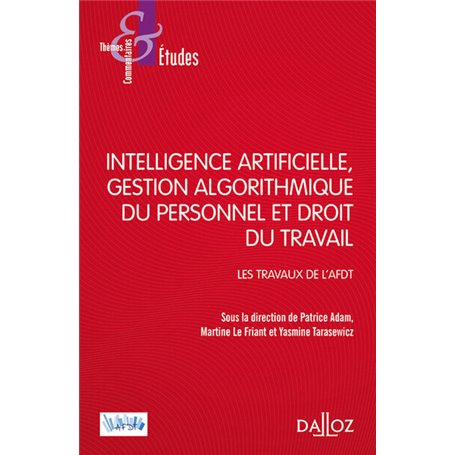 Intelligence artificielle, gestion du personnel et droit du travail