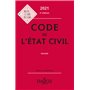 Code de l'état civil 2021, annoté. 4e éd.