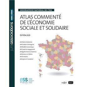 Atlas commenté de l'économie sociale et solidaire 2020. 4e éd. - Observatoire national de l'ESS - CN