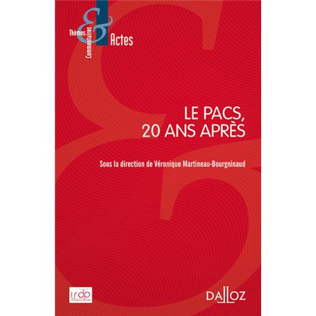 Le PACS, 20 ans après