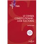 Le Conseil constitutionnel, juge électoral