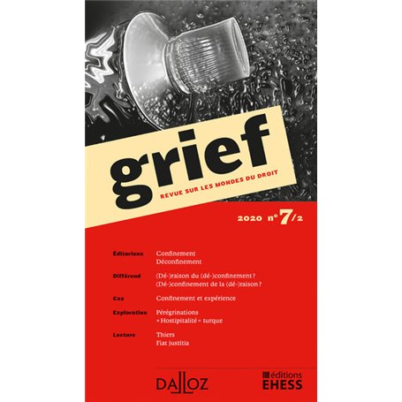 Grief, Revue sur les mondes du droit 2020 - N° 7 Partie 2