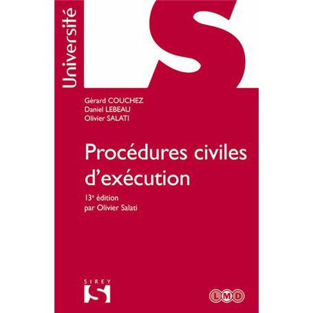 Procédures civiles d'exécution. 13e éd.