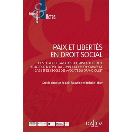 Paix et Libertés en droit social