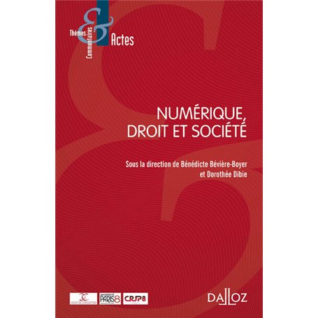 Droit, société et numérique