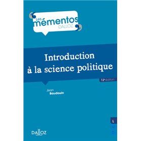 Introduction à la science politique. 12e éd.