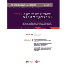 Les Cahiers de la justice 2/2021