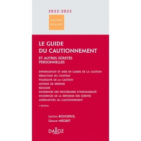 Le guide du cautionnement 2022/2023