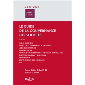 Le guide de la gouvernance des sociétés 2023/24