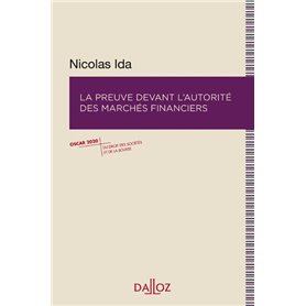 La preuve devant l'Autorité des marchés financiers