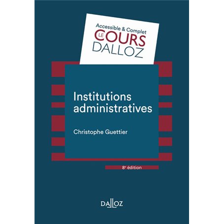 Institutions administratives. 8e éd.