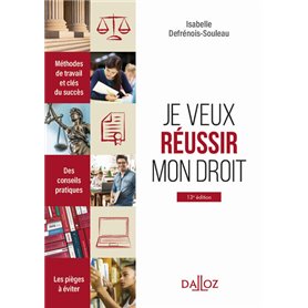 Je veux réussir mon droit 13ed