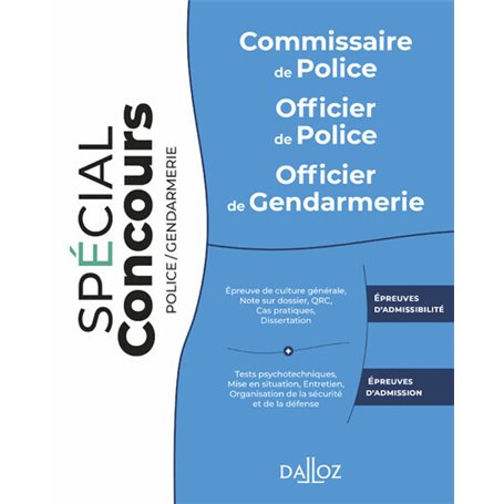 Commissaire de police. 9e éd.