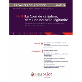 Les Cahiers de la justice 2022/4