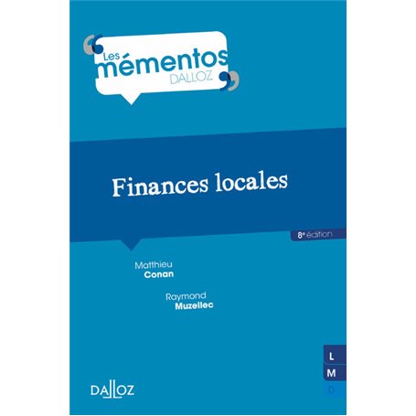 Finances locales. 8e éd.