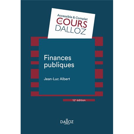 Finances publiques 12ed