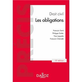 Droit civil Les obligations. 13e éd.