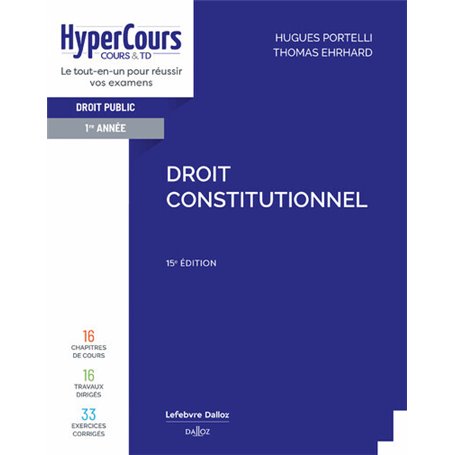 Droit constitutionnel. 15e éd.