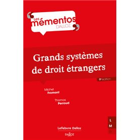 Grands systèmes de droit étrangers 9ed