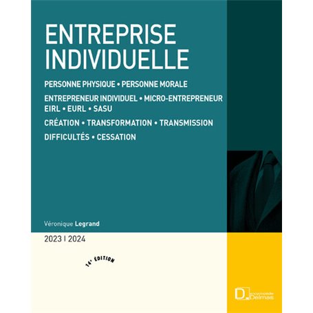 Entreprise individuelle 2023/2024 14ed