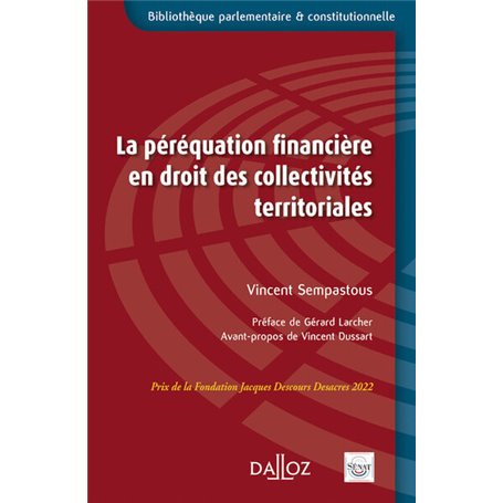 La péréquation financière en droit des collectivités territoriales