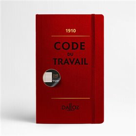 Carnet Code du travail 1910