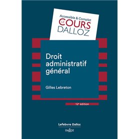 Droit administratif général 12ed