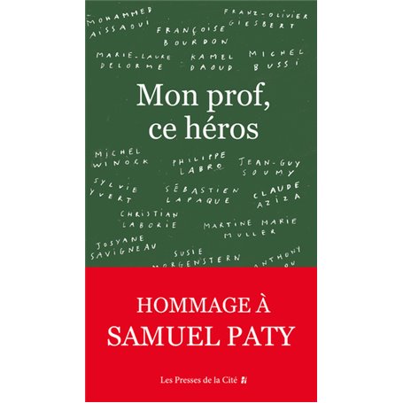 Mon prof, ce héros