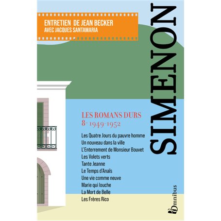 Les Romans durs, Tome 8 1949-1952