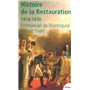 Histoire de la Restauration 1814-1830