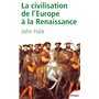 La Civilisation de l'Europe à la Renaissance