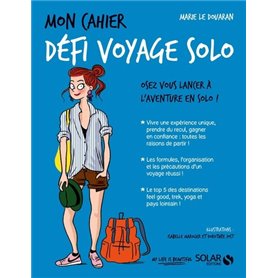 Mon cahier Défi voyage solo