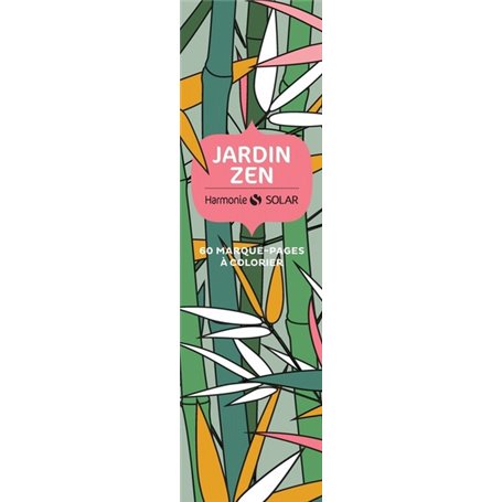 Marque page jardin zen