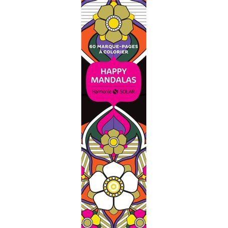 Marque page Happy mandalas