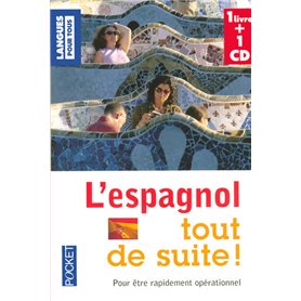 Coffret L'espagnol tout de suite ! (livre + 1 CD)