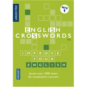 English Crosswords / Mots croisés niveau 1 - tome 2