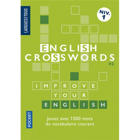 English Crosswords / Mots croisés niveau 1 - tome 2