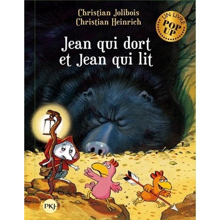 Les P'tites poules Pop-up - Jean qui dort et Jean qui lit - tome 7