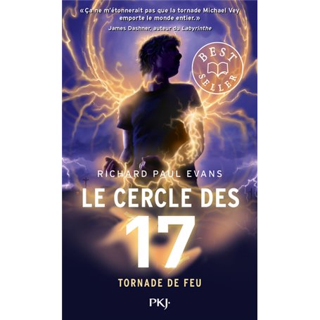 Le cercle des 17 - tome 5 Tornade de feu