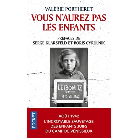 Vous n'aurez pas les enfants