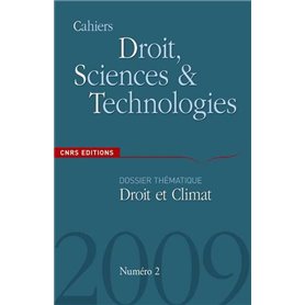 Cahiers Droit, Sciences & Technologie-Le climat