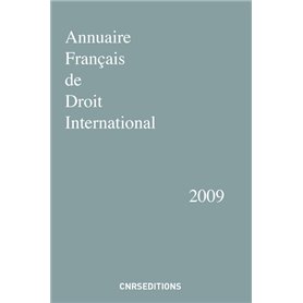 Annuaire Français de droit international 2009