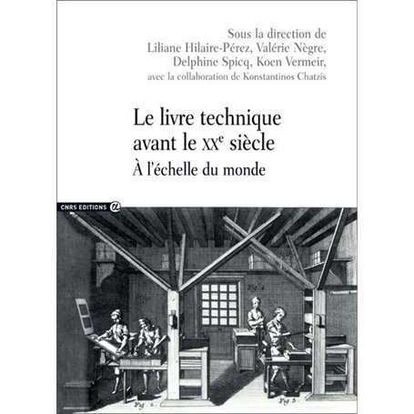 Le livre technique avant le XXème siècle à l'échelle du monde